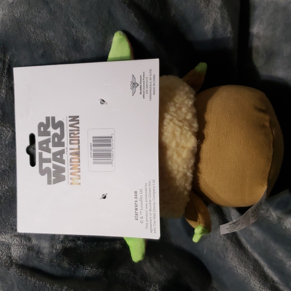 NWT The Mandalorian Star Wars Dog Toy - Picture 2 of 5